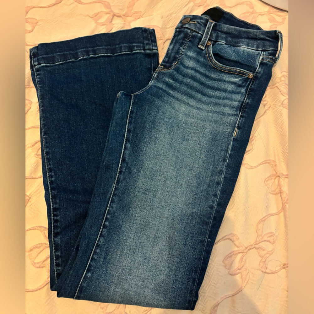 Buckle Black Women's Fit No. 53 Trouser Stretch Jean- Dark Blue